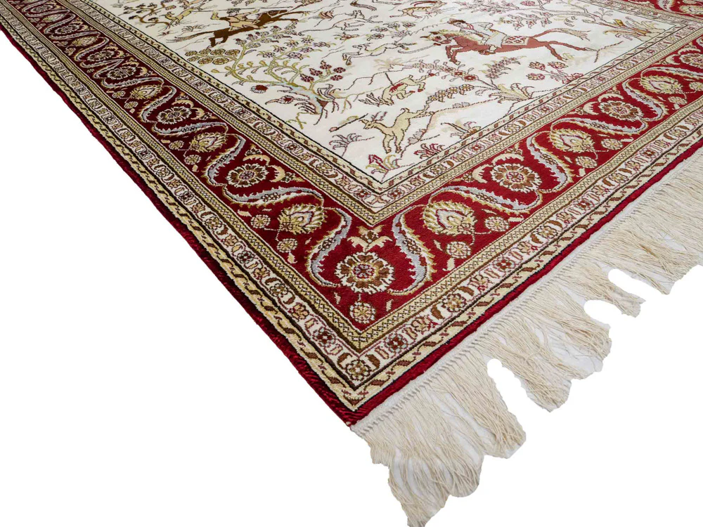 China Seide Teppich 185x124cm - Orientteppich - Image 3