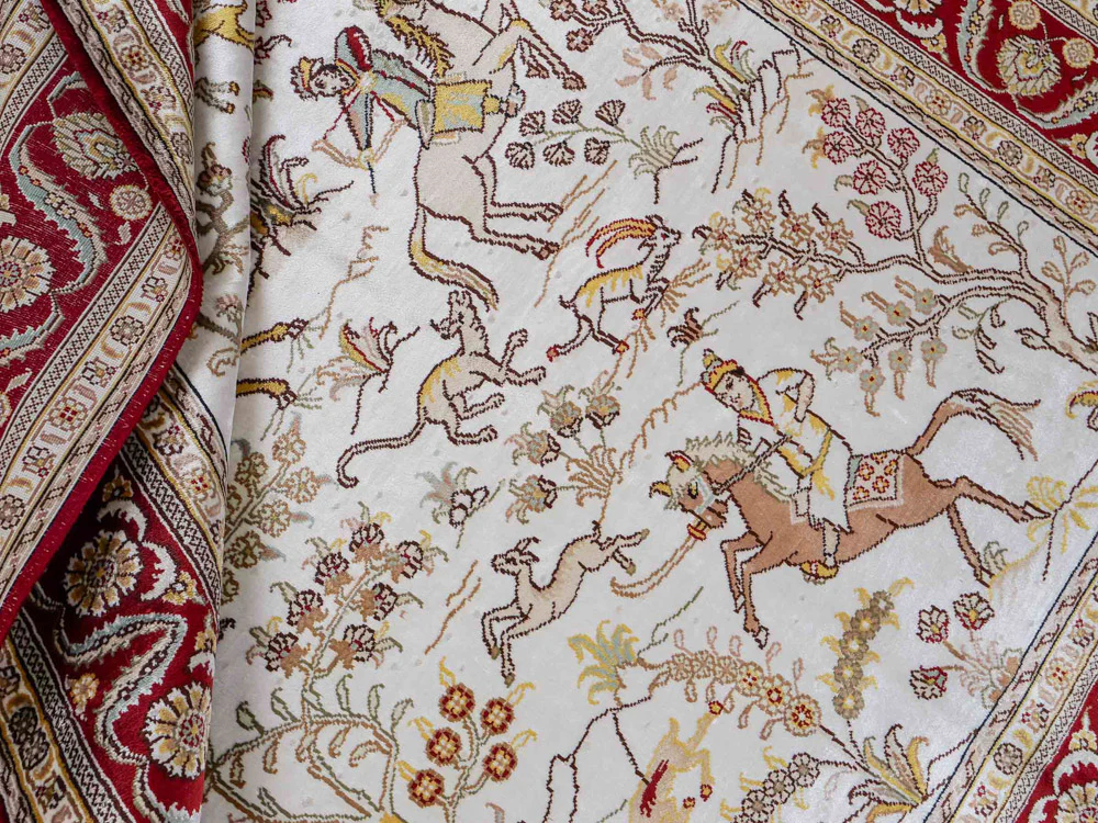 China Seide Teppich 185x127cm - Orientteppich - Image 2