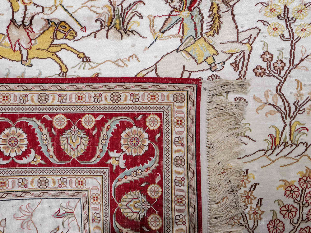China Seide Teppich 185x127cm - Orientteppich - Image 7