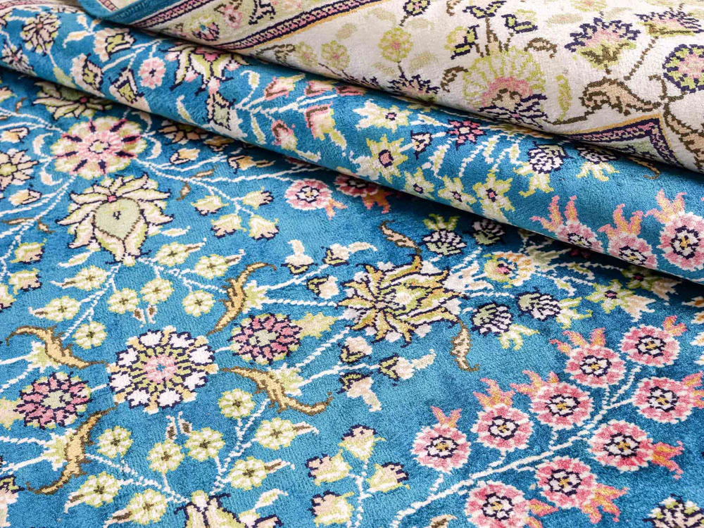China Seide Teppich 242x155cm - Orientteppich - Image 4