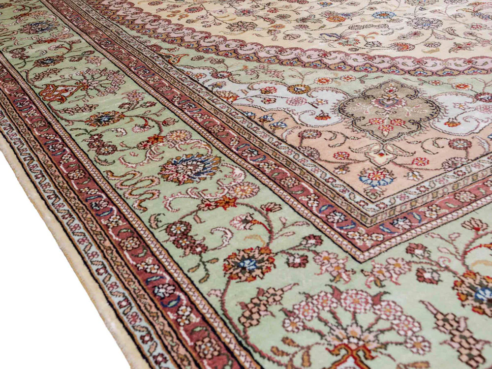 China Seide Teppich 366x277cm - Orientteppich - Image 5