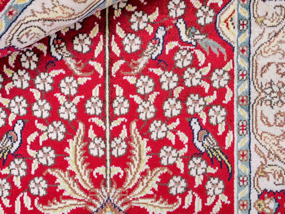 China Seide Teppich 86x58cm - Orientteppich - Image 2