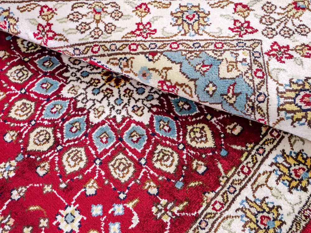 China Seide Teppich 87x56cm - Orientteppich - Image 4