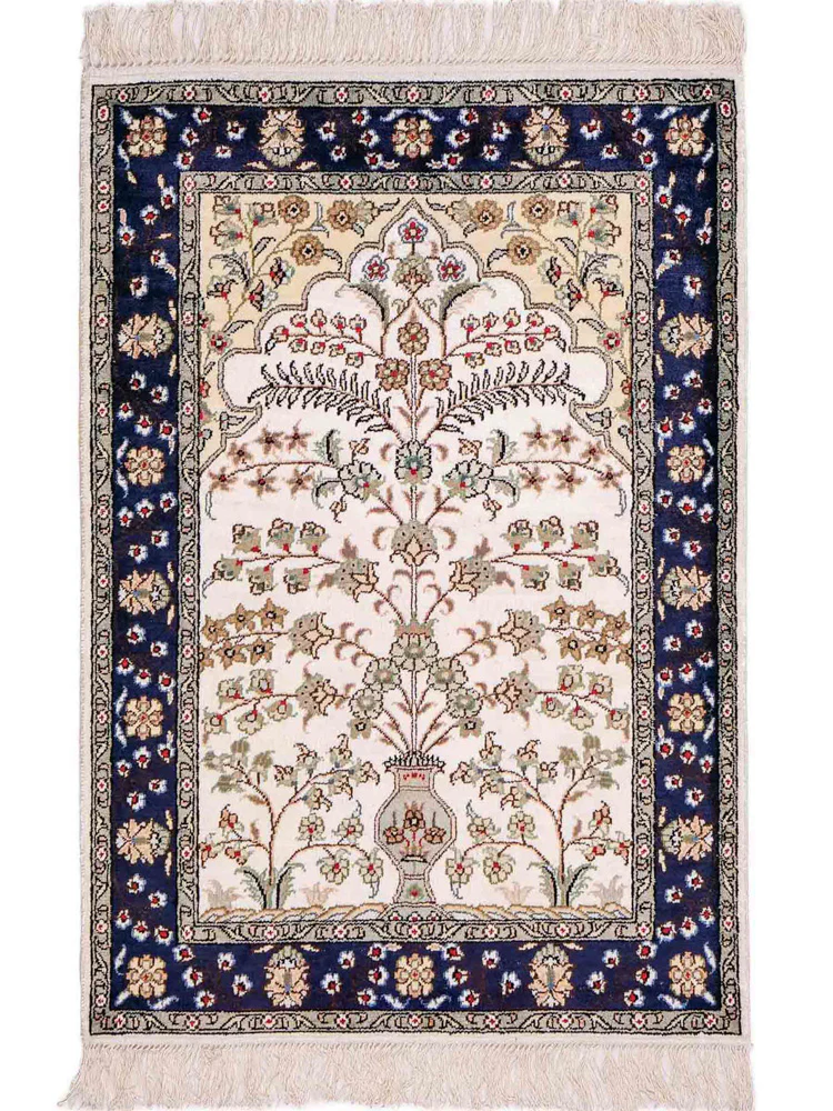 China Seide Teppich 90x62cm - Orientteppich