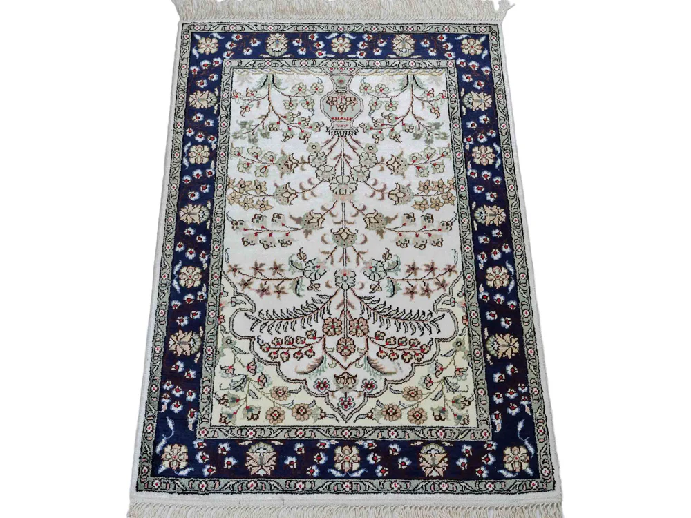 China Seide Teppich 90x62cm - Orientteppich - Image 6