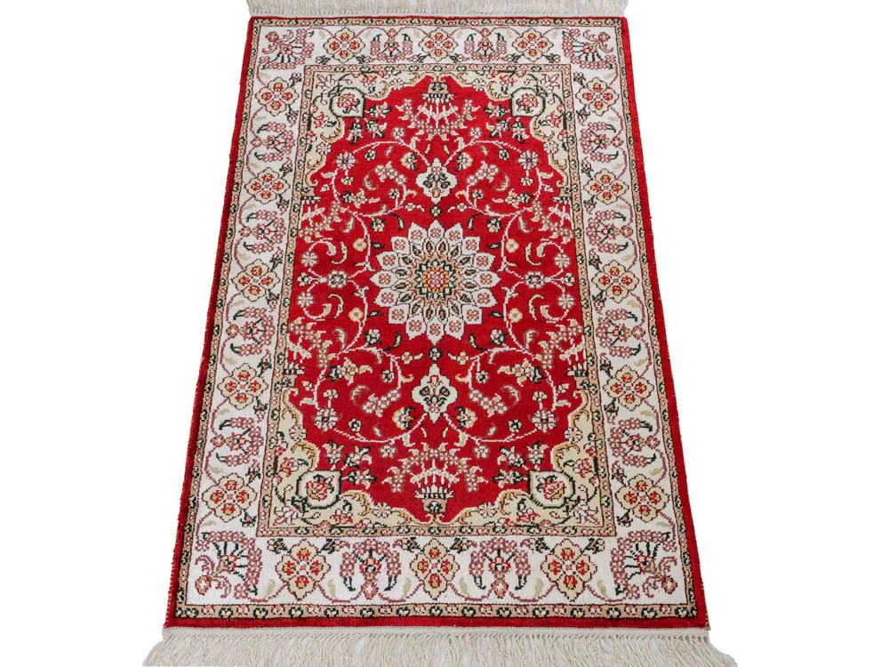 China Seide Teppich 91x62cm - Orientteppich - Image 6