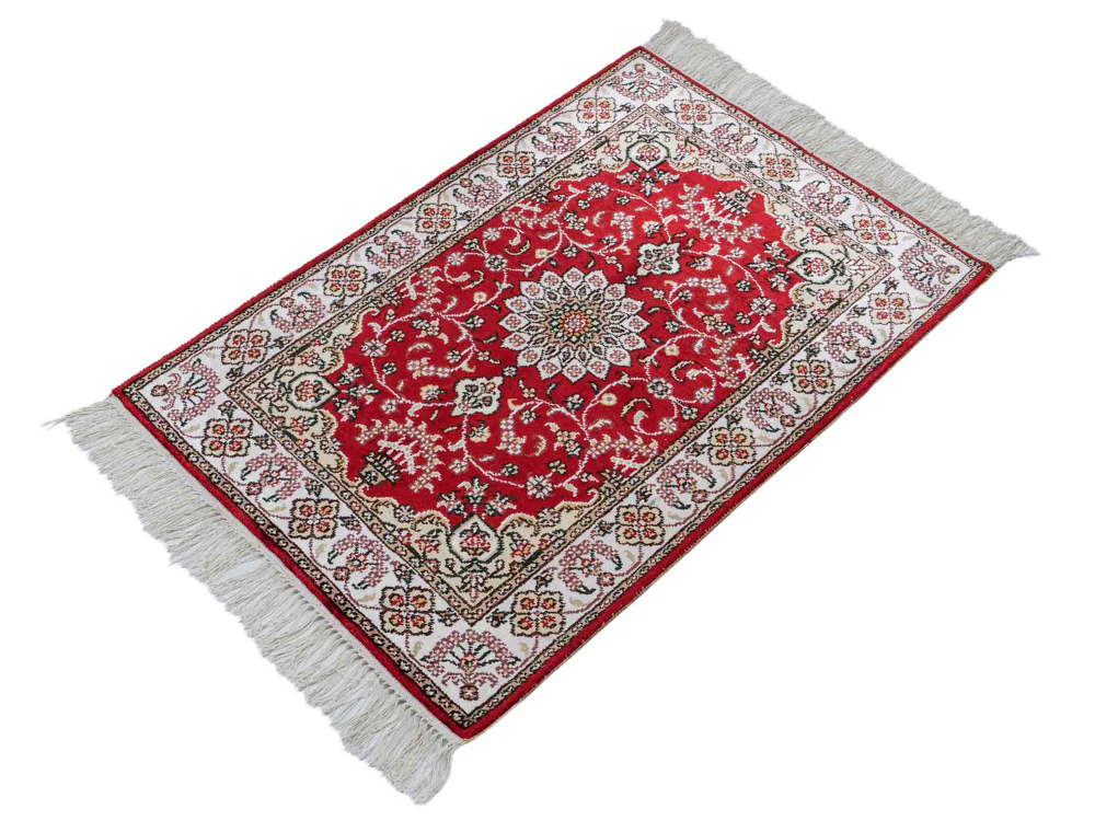 China Seide Teppich 91x62cm - Orientteppich - Image 5
