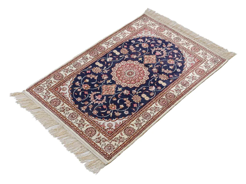 China Seide Teppich 92x62cm - Orientteppich - Image 5