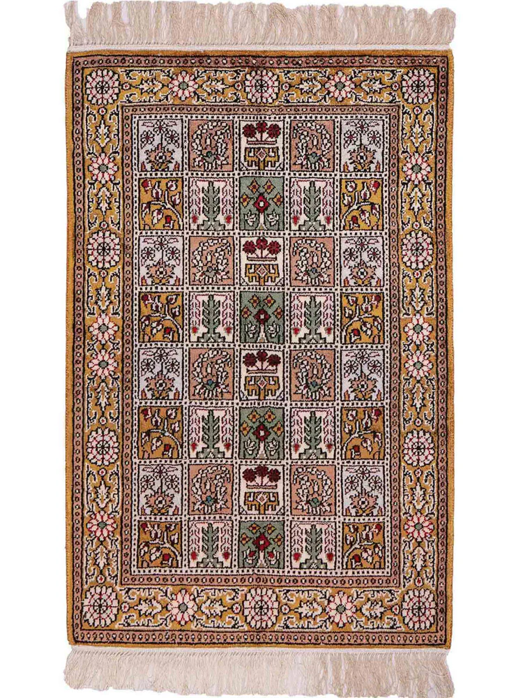 China Seide Teppich 92x62cm - Orientteppich