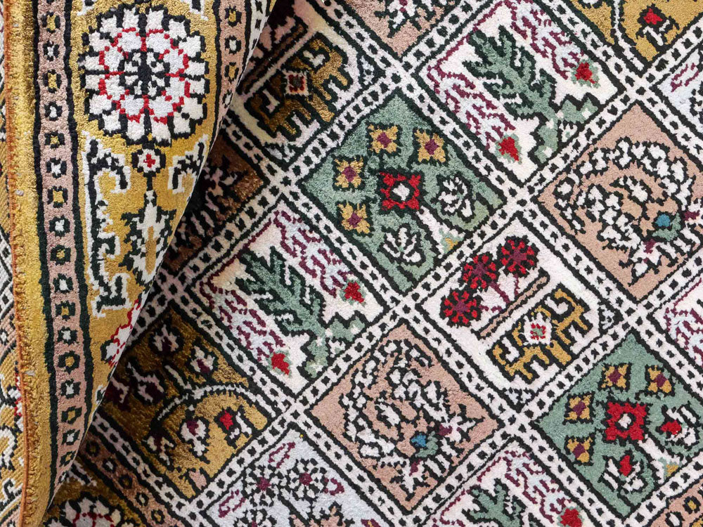 China Seide Teppich 92x62cm - Orientteppich - Image 2