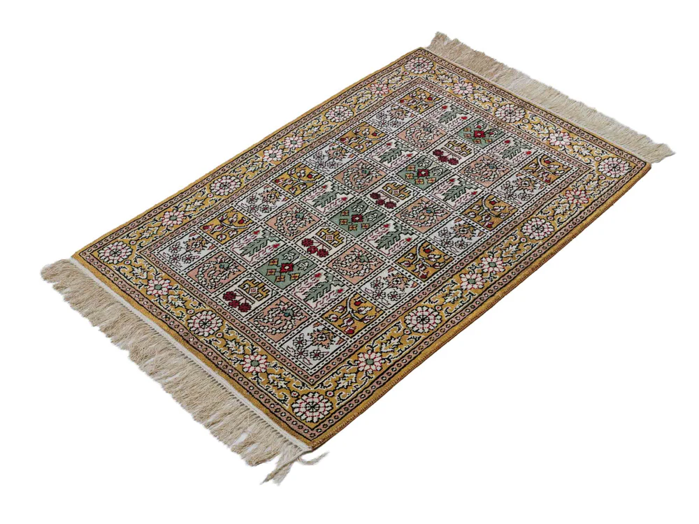 China Seide Teppich 92x62cm - Orientteppich - Image 5