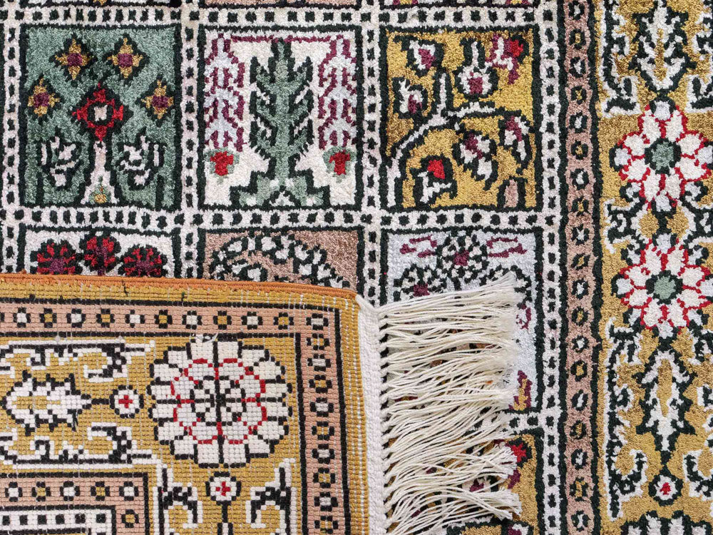 China Seide Teppich 92x62cm - Orientteppich - Image 7