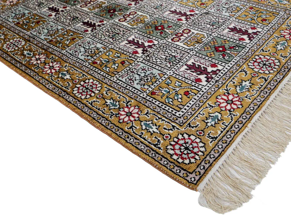 China Seide Teppich 92x63cm - Orientteppich - Image 3