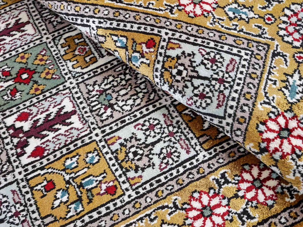 China Seide Teppich 92x63cm - Orientteppich - Image 4