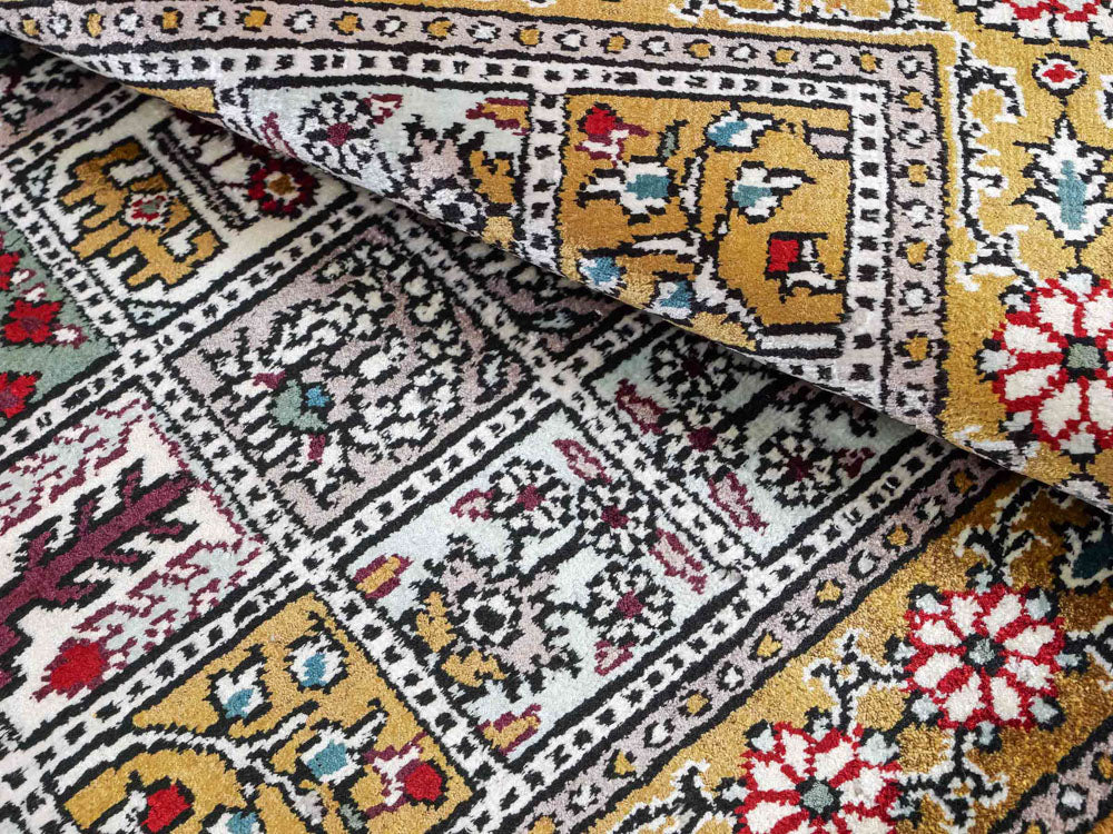 China Seide Teppich 92x64cm - Orientteppich - Image 4