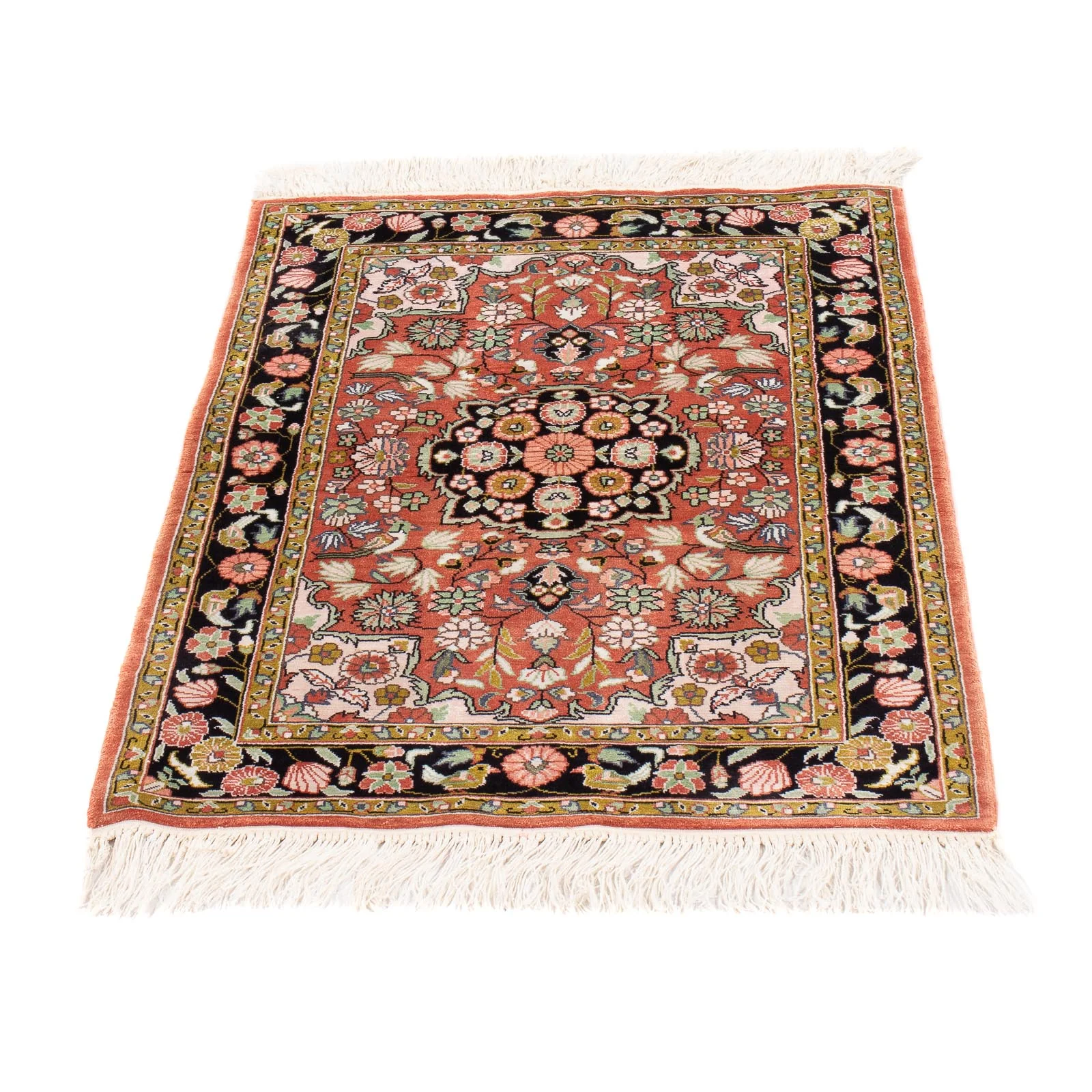 China Seide Teppich 93x62cm - Orientteppich - Image 5