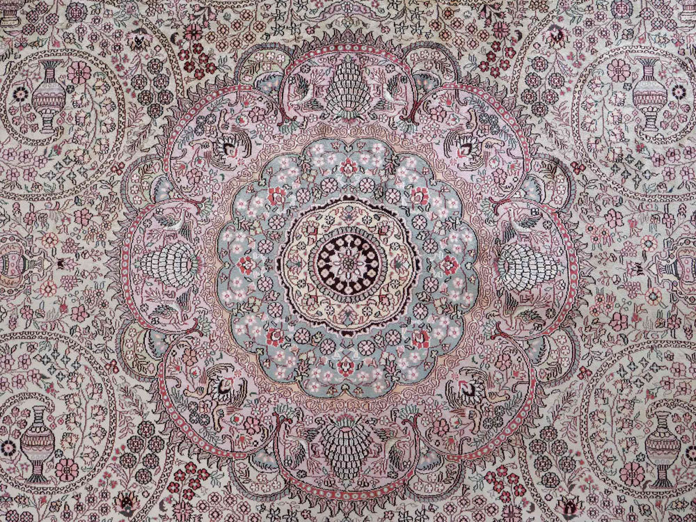 China Seide Teppich 300x300cm - Orientteppich - Image 3