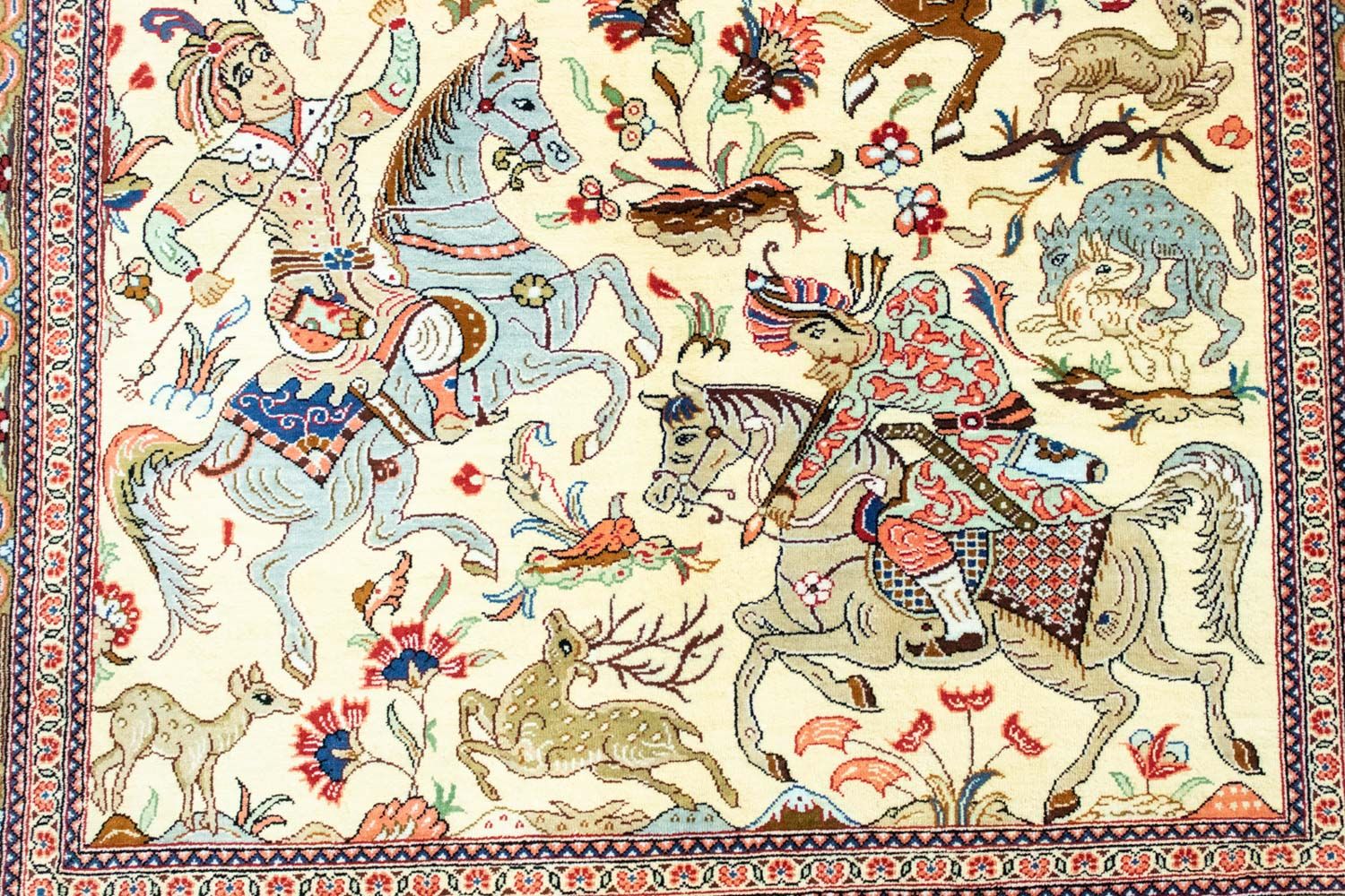 Seidenteppich - Ghom Seide - Premium 121 x 77 cm Teppichbrücke - Image 2