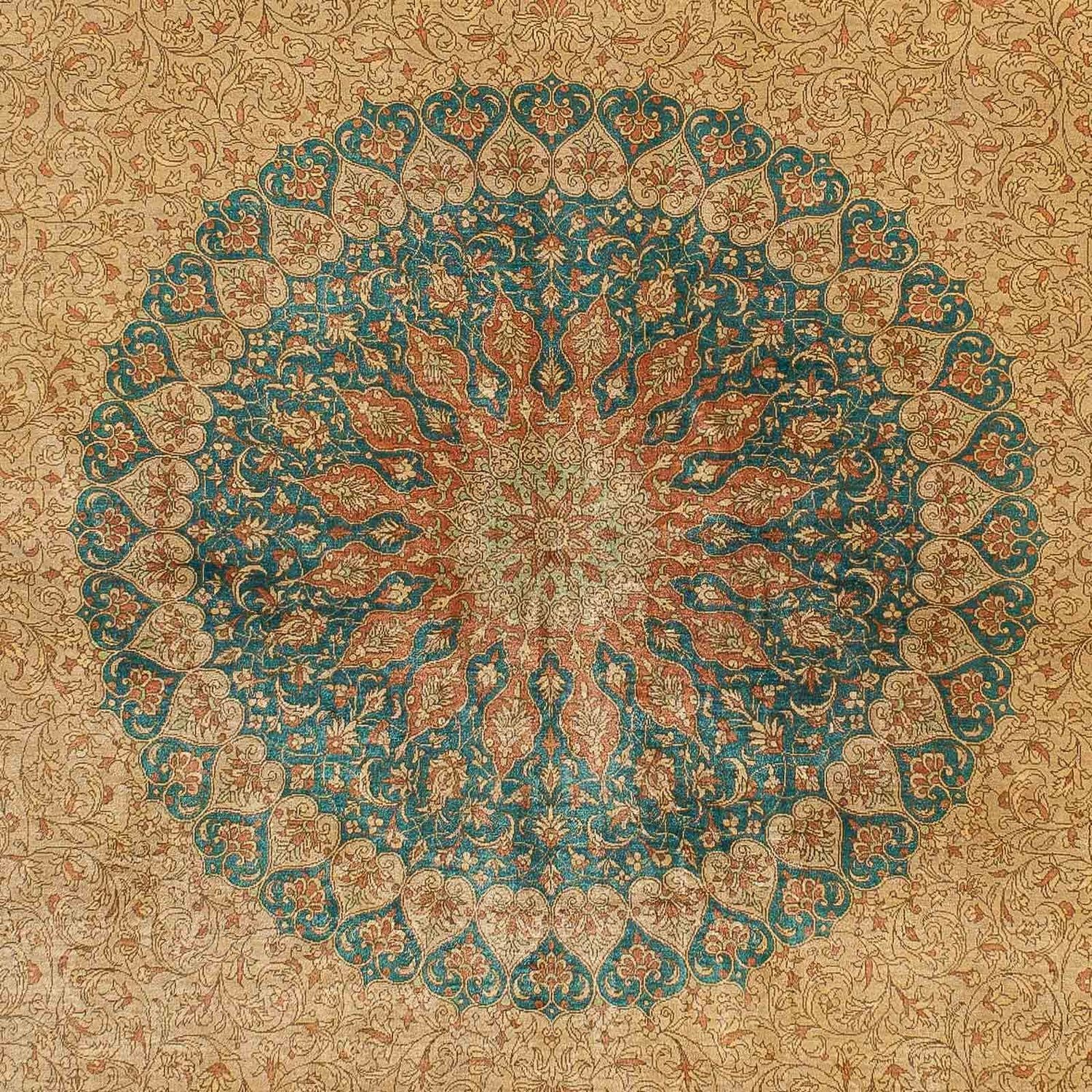 Seidenteppich - Ghom Seide - Premium 188 x 130 cm Teppichbrücke - Image 2