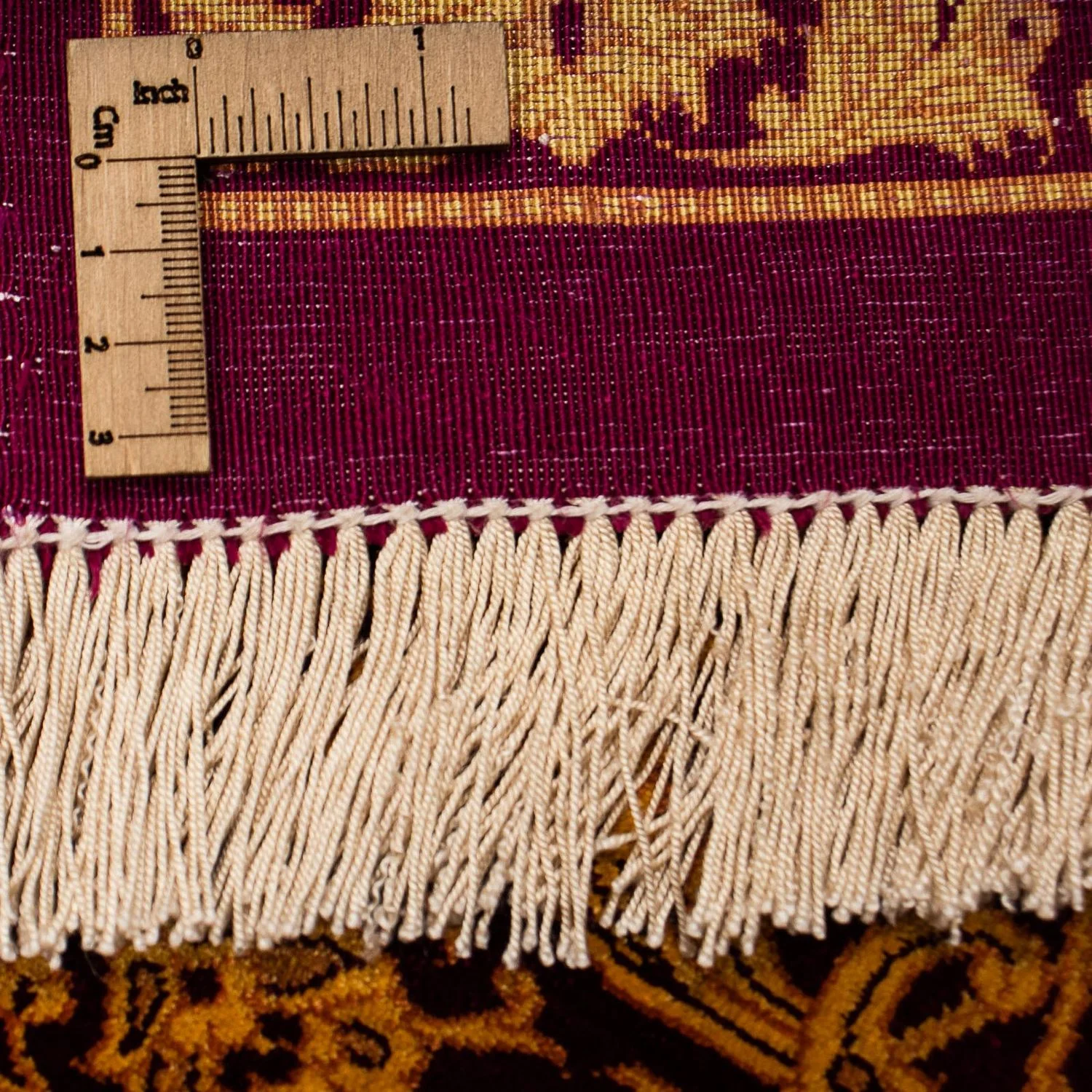 Ghom - Seide Teppich 216x132cm - Perserteppich - Image 6