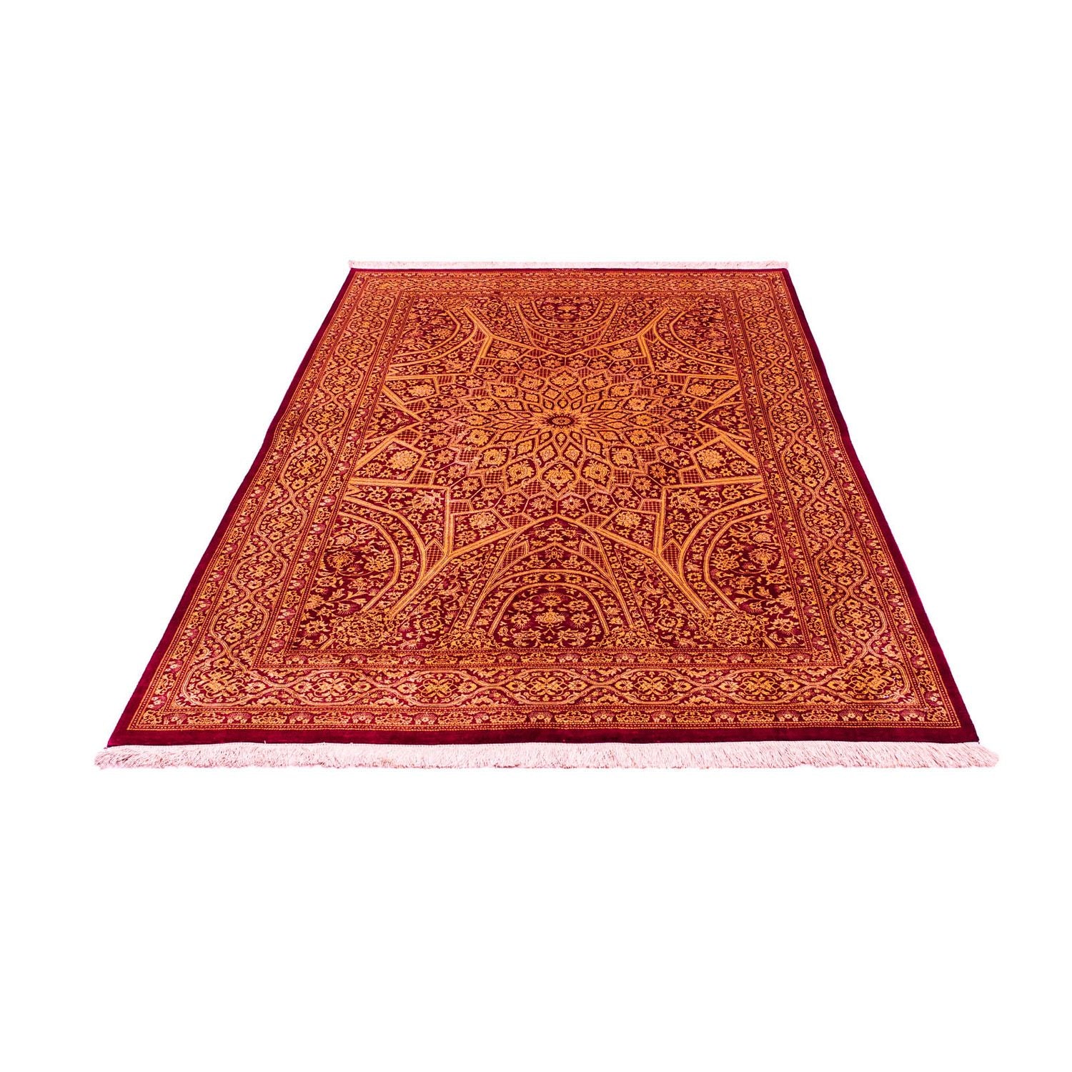 Ghom - Seide Teppich 216x132cm - Perserteppich - Image 5