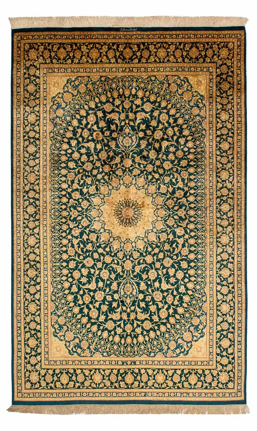 Ghom - Seide Teppich 216x132cm - Perserteppich - Image 6
