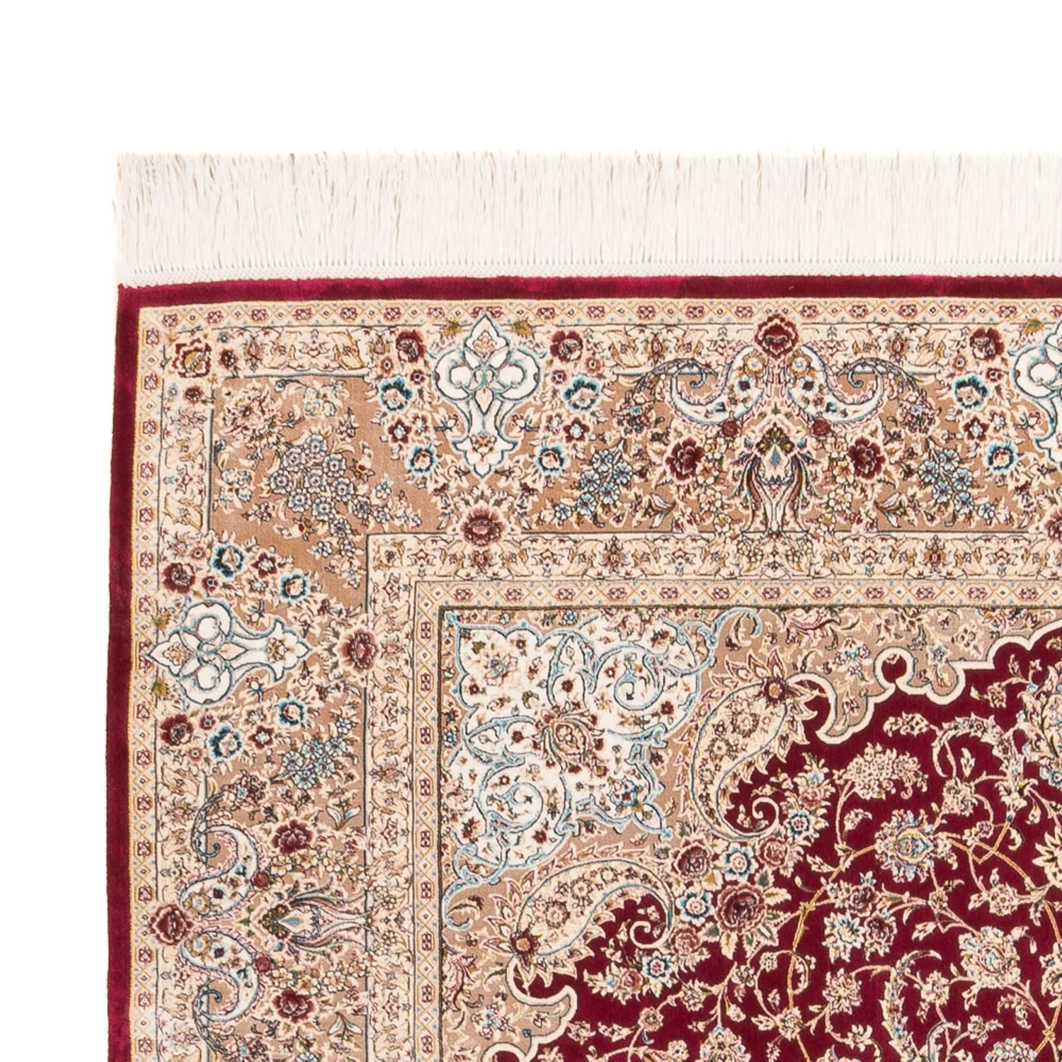 Ghom - Seide Teppich 227x145cm - Perserteppich - Image 3