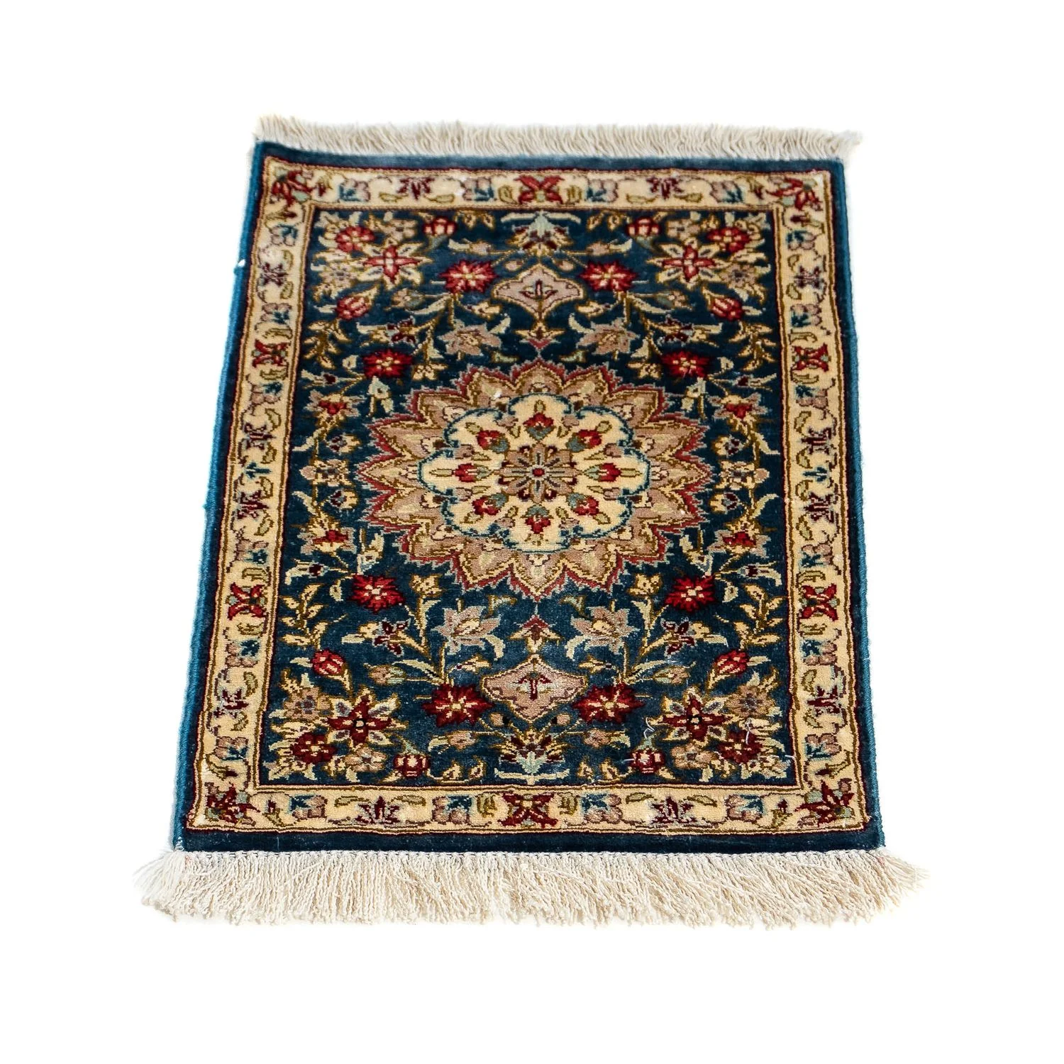 Ghom - Seide Teppich 44x27cm - Perserteppich - Image 4