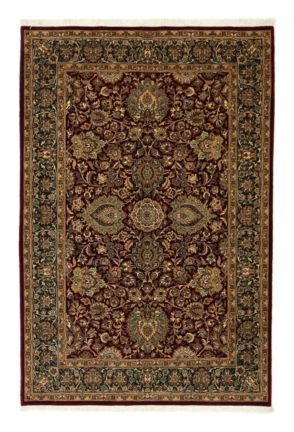 Seidenteppich - Hereke Seide - Premium 187 x 125 cm Teppichbrücke