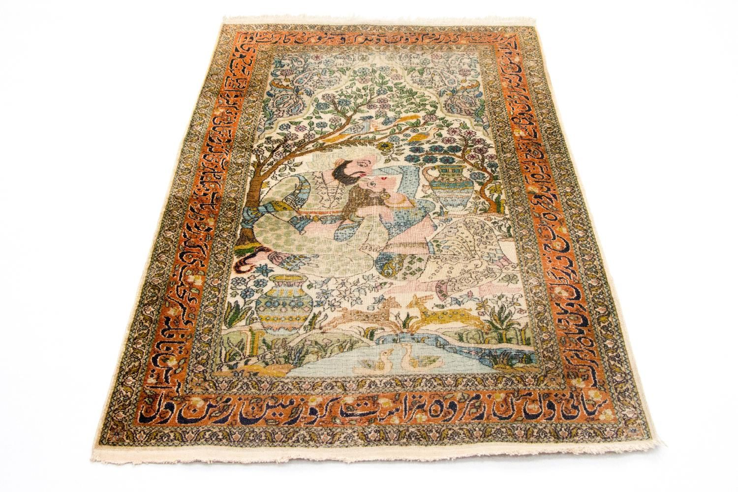 Seidenteppich - Kaschmir Seide 150 x 92 cm Teppichbrücke - Image 2