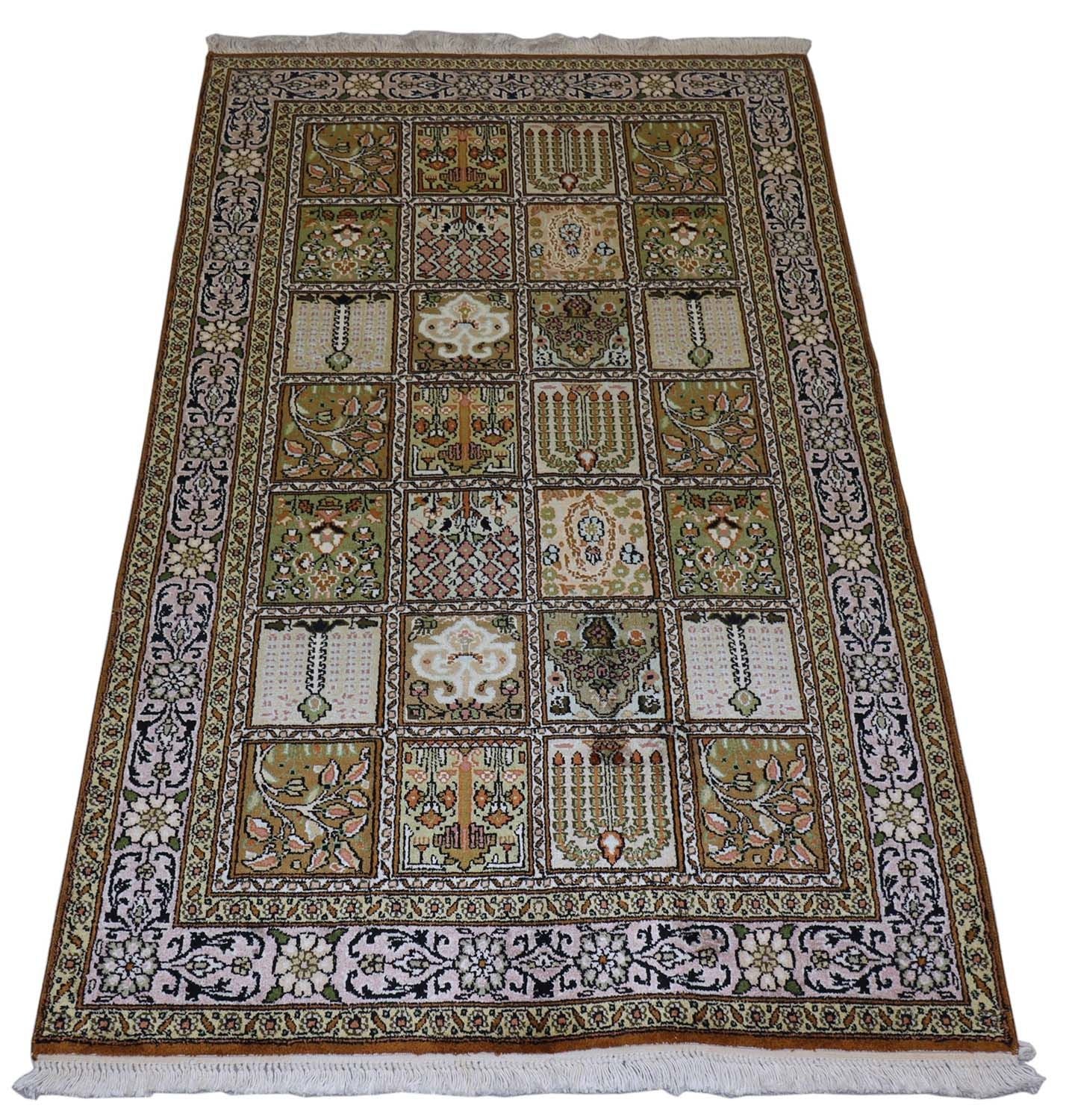 Seidenteppich - Kaschmir Seide 152 x 90 cm Teppichbrücke - Image 3