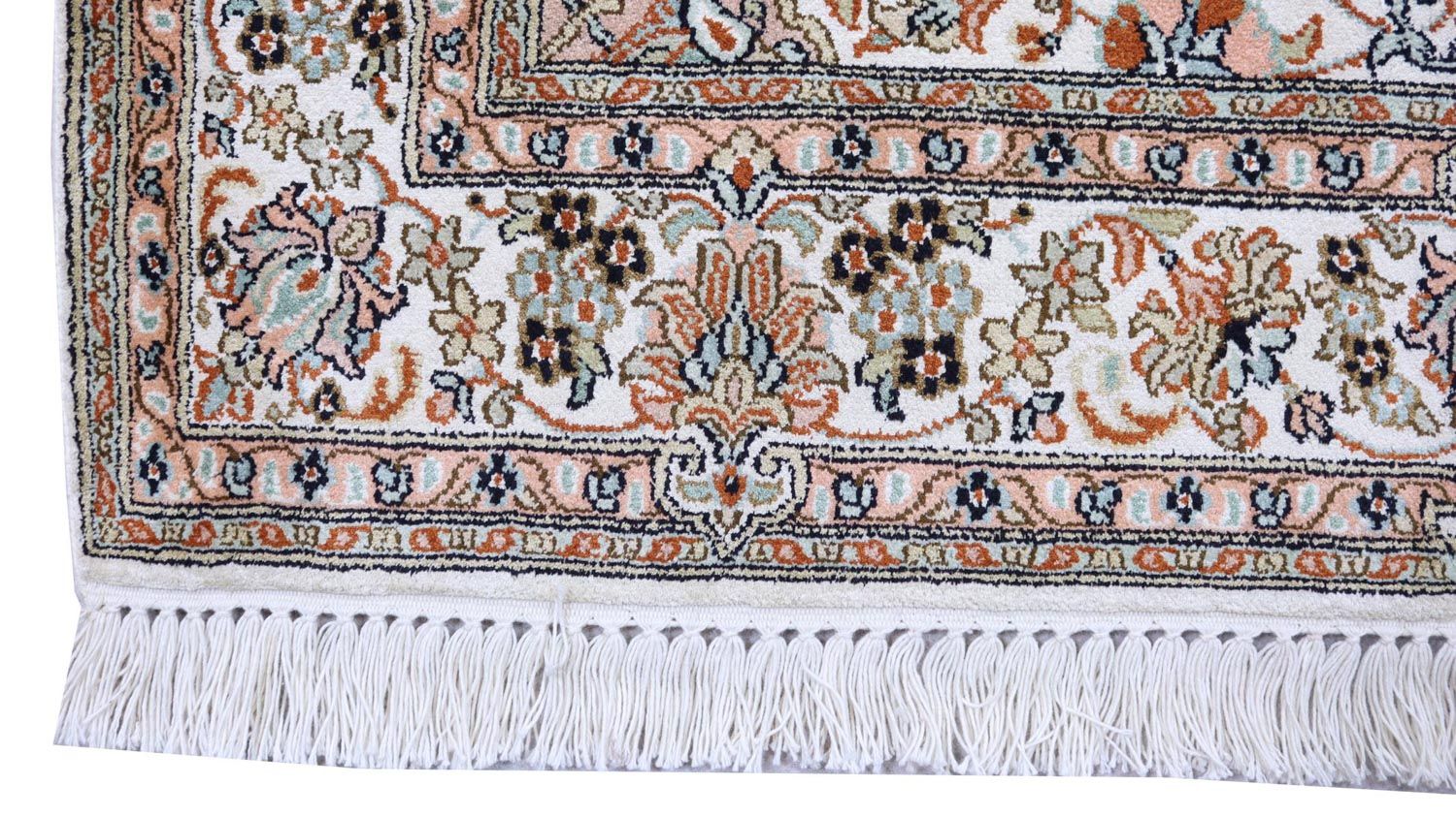 Seidenteppich - Kaschmir Seide 158 x 96 cm Teppichbrücke - Image 3