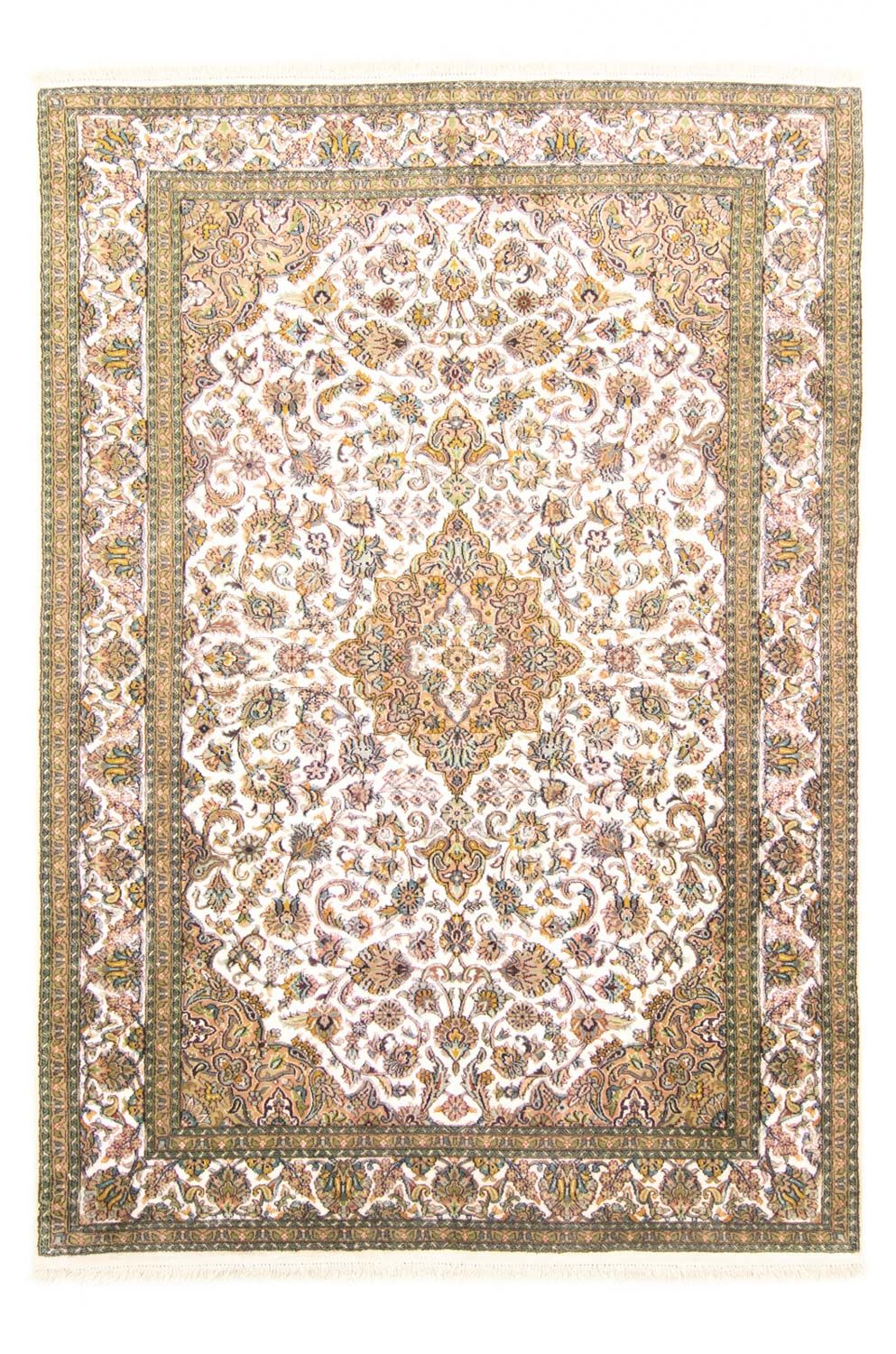 Kaschmir Seide Teppich 217x153cm - Orientteppich