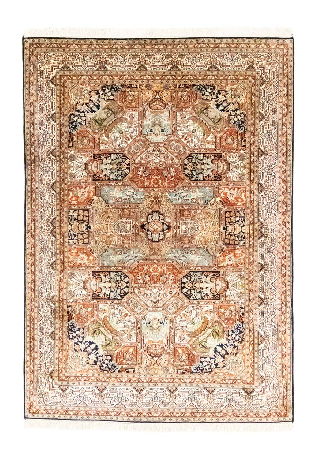 Seidenteppich - Kaschmir Seide 229 x 152 cm Wohnzimmer Teppich
