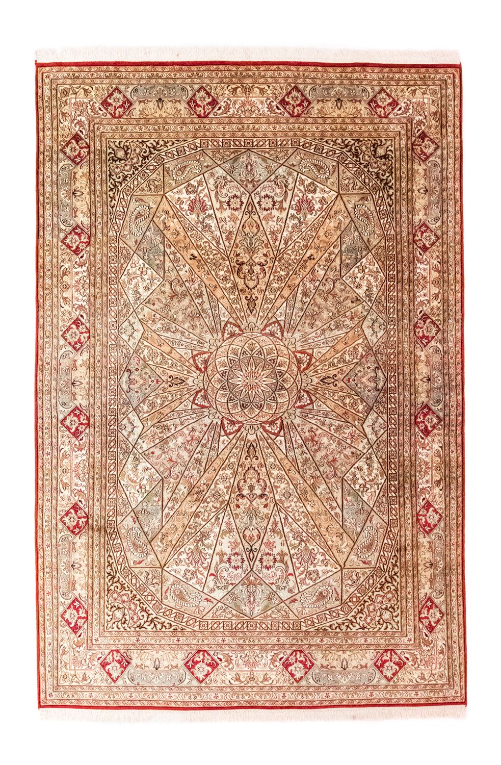 Seidenteppich - Kaschmir Seide 250 x 167 cm Teppich Wohnzimmer