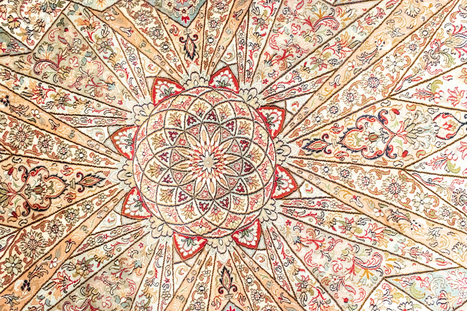 Seidenteppich - Kaschmir Seide 250 x 167 cm Teppich Wohnzimmer - Image 2