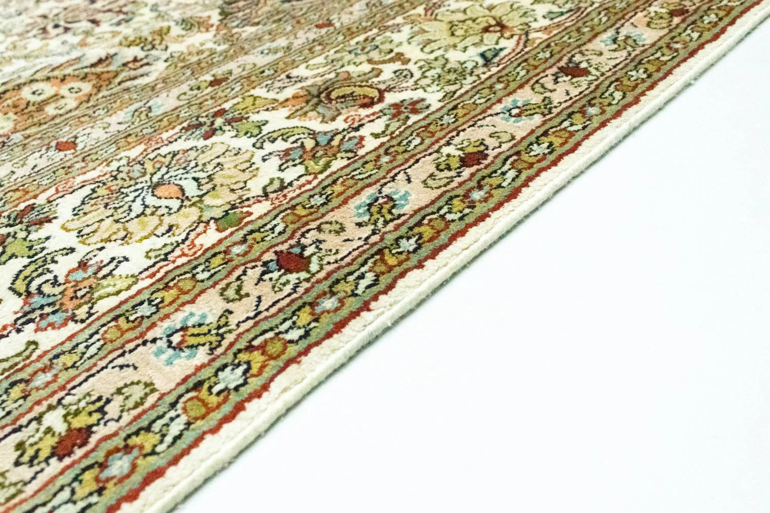Seidenteppich - Kaschmir Seide 274 x 184 cm Teppich Wohnzimmer - Image 3