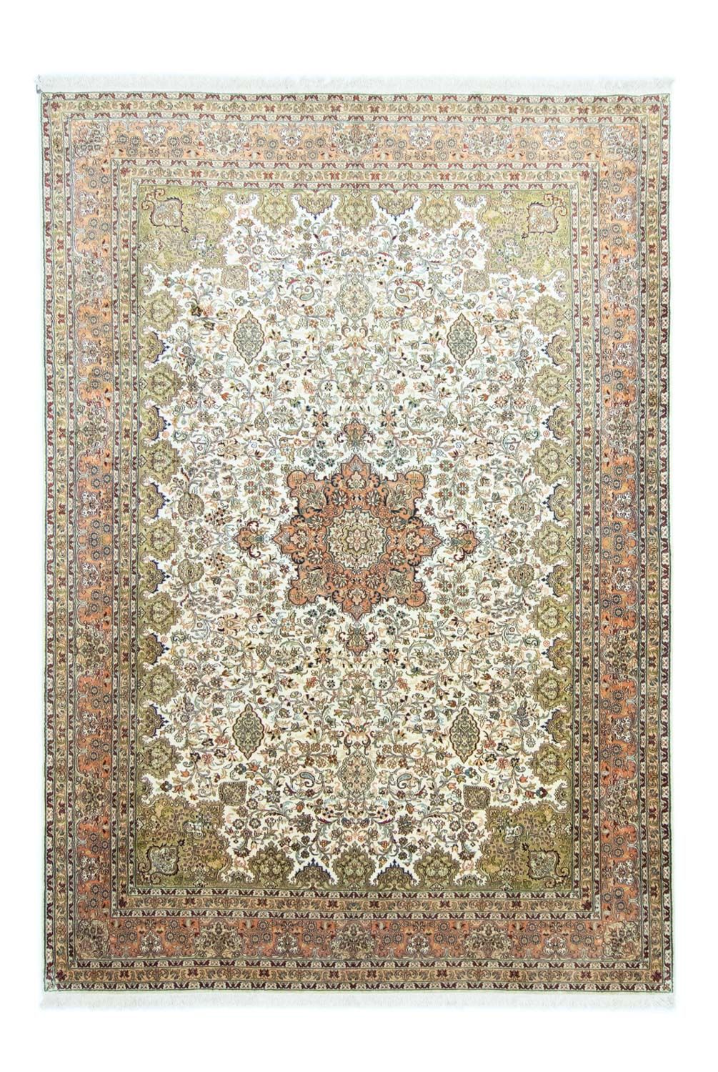 Seidenteppich - Kaschmir Seide 308 x 217 cm Teppich Wohnzimmer