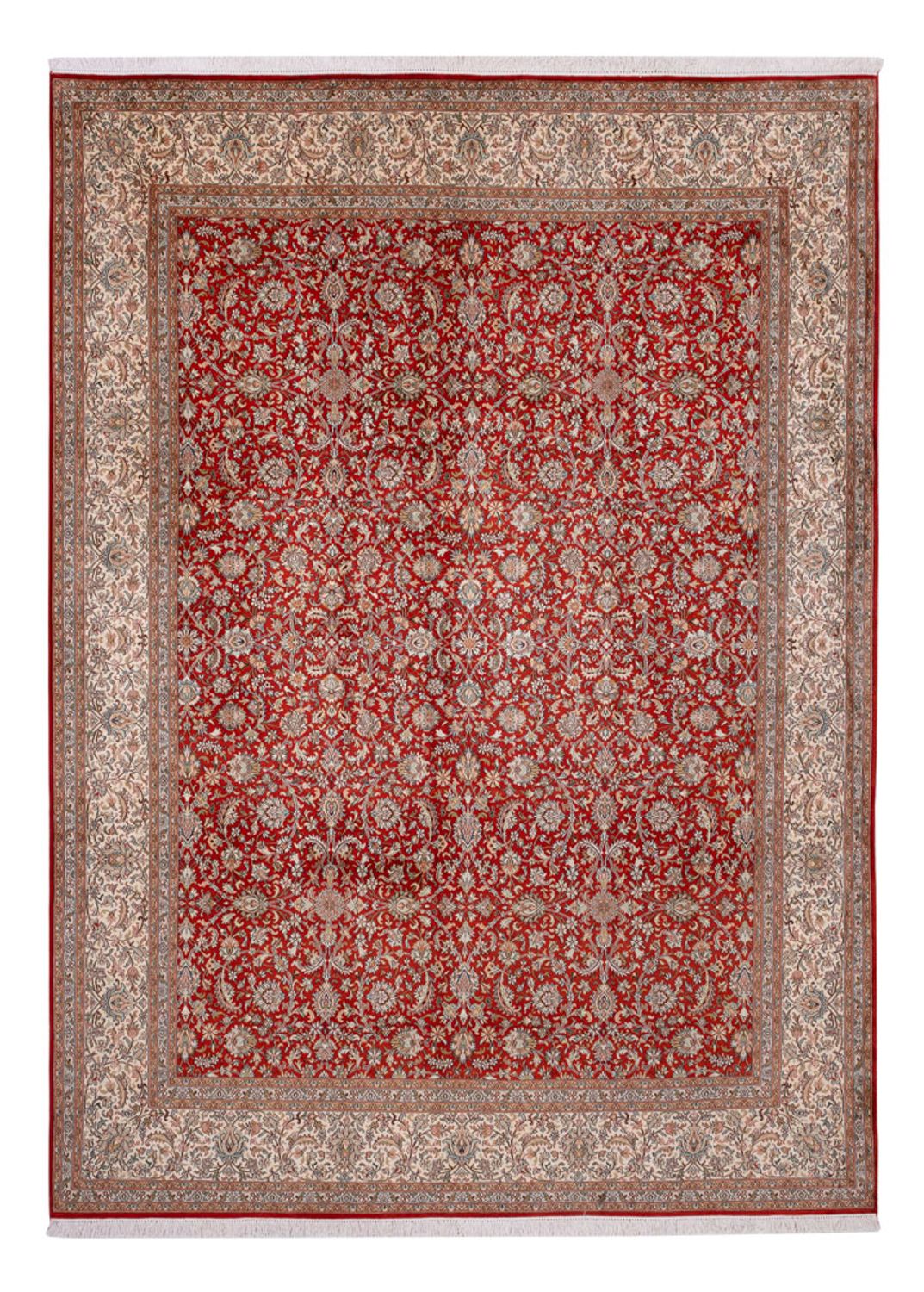 Kaschmir Seide Teppich 340x250cm - Orientteppich