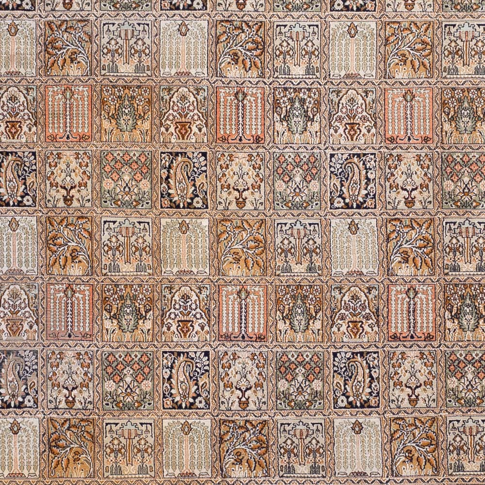 Seidenteppich - Kaschmir Seide - 377 x 275 cm - dunkelbeige - Image 2
