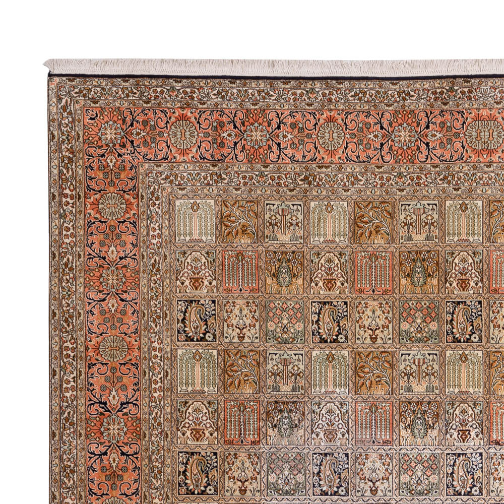 Seidenteppich - Kaschmir Seide - 377 x 275 cm - dunkelbeige - Image 3