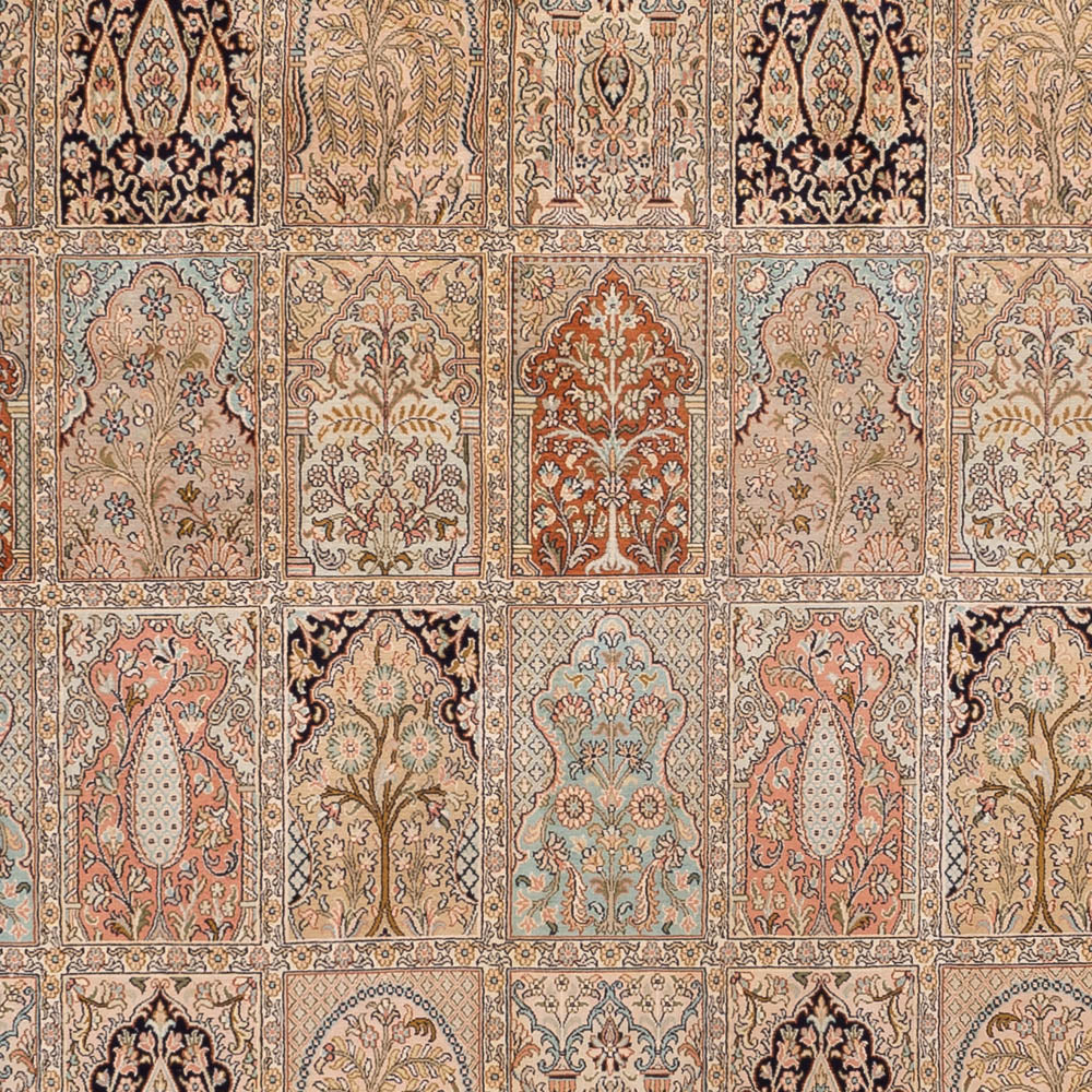 Seidenteppich - Kaschmir Seide - 381 x 273 cm - dunkelbeige - Image 2