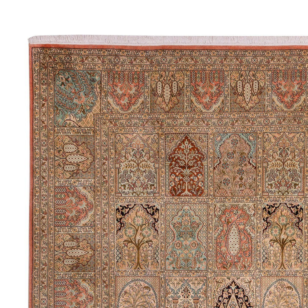 Seidenteppich - Kaschmir Seide - 381 x 273 cm - dunkelbeige - Image 3