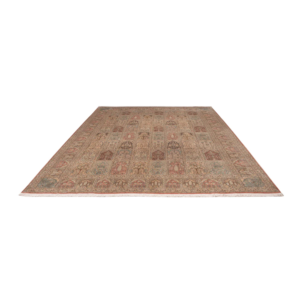 Seidenteppich - Kaschmir Seide - 381 x 273 cm - dunkelbeige - Image 5