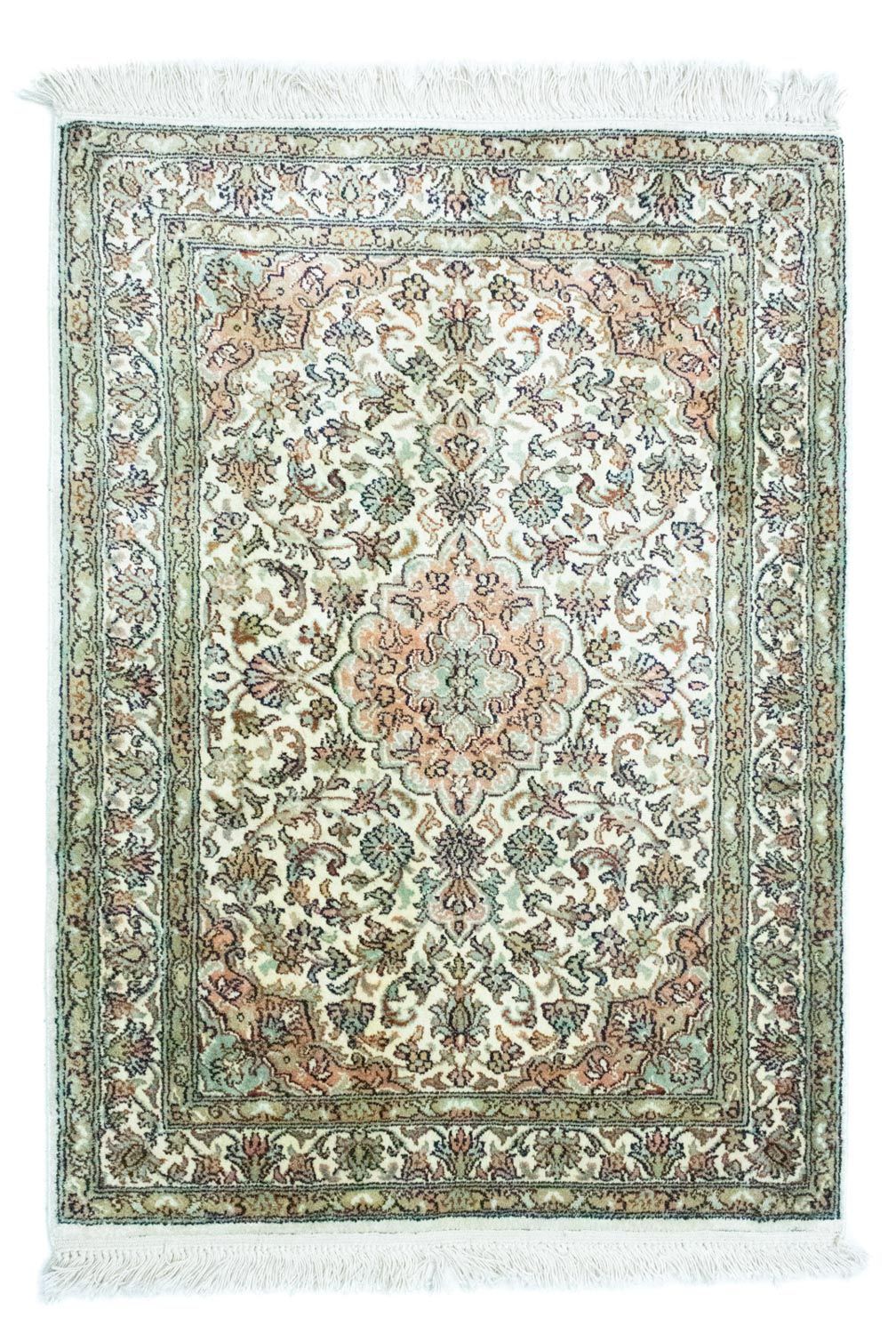 Seidenteppich - Kaschmir Seide 90 x 66 cm Fußmatte
