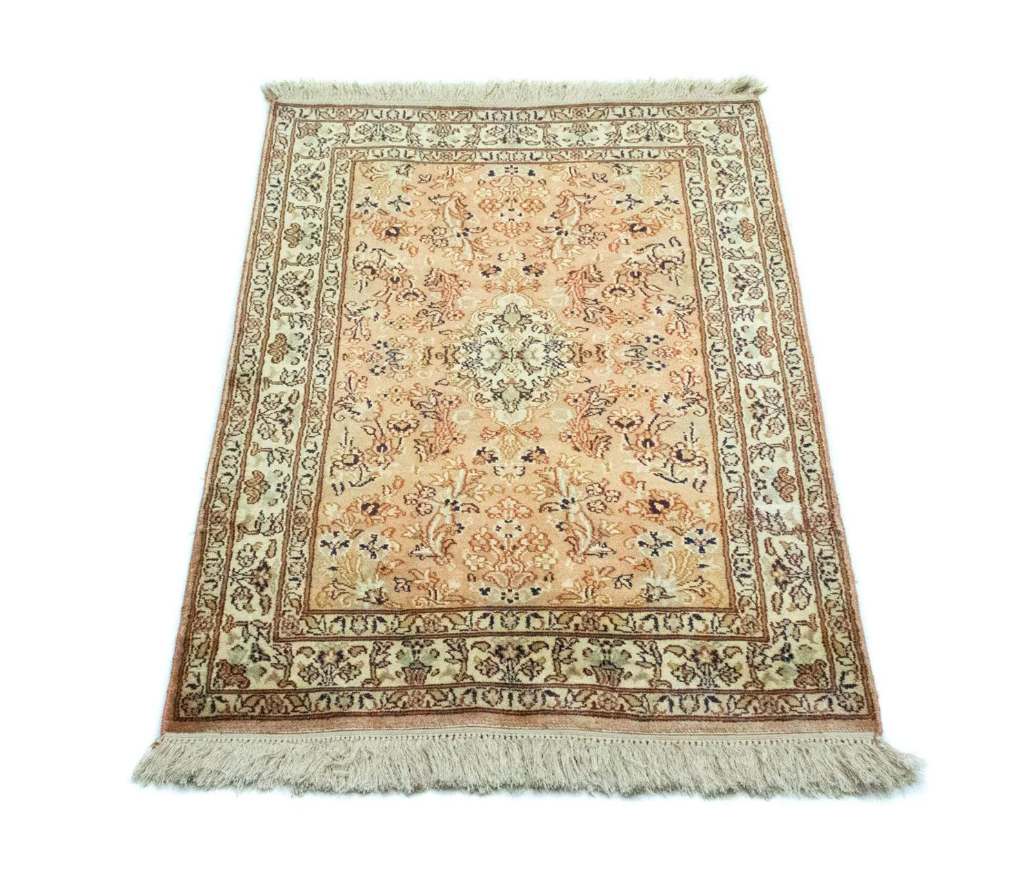 Seidenteppich - Kaschmir Seide 95 x 61 cm Fußmatte - Image 5