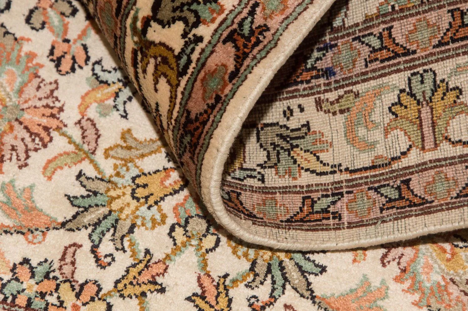Kaschmir Seide Teppich 95x62cm - Orientteppich - Image 4