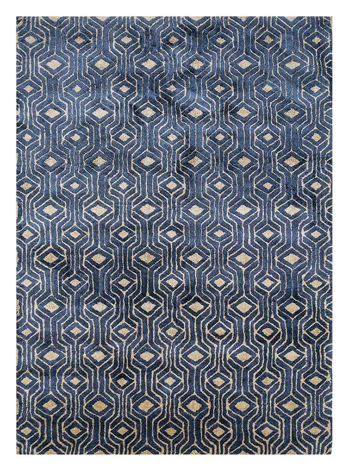 Teppich - 240 x 150 cm - dunkelblau