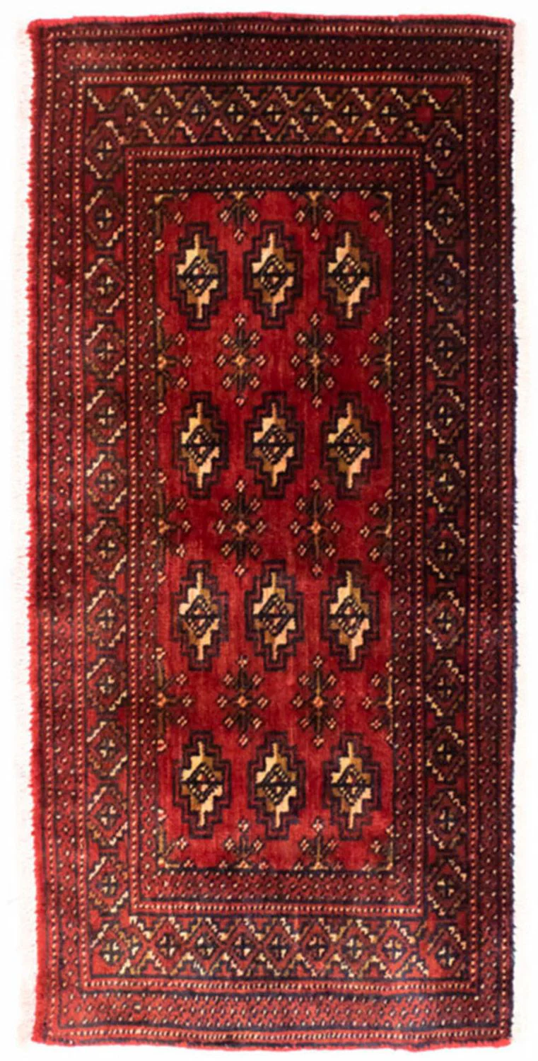 Turkaman Teppich 100x50cm - Orientteppich