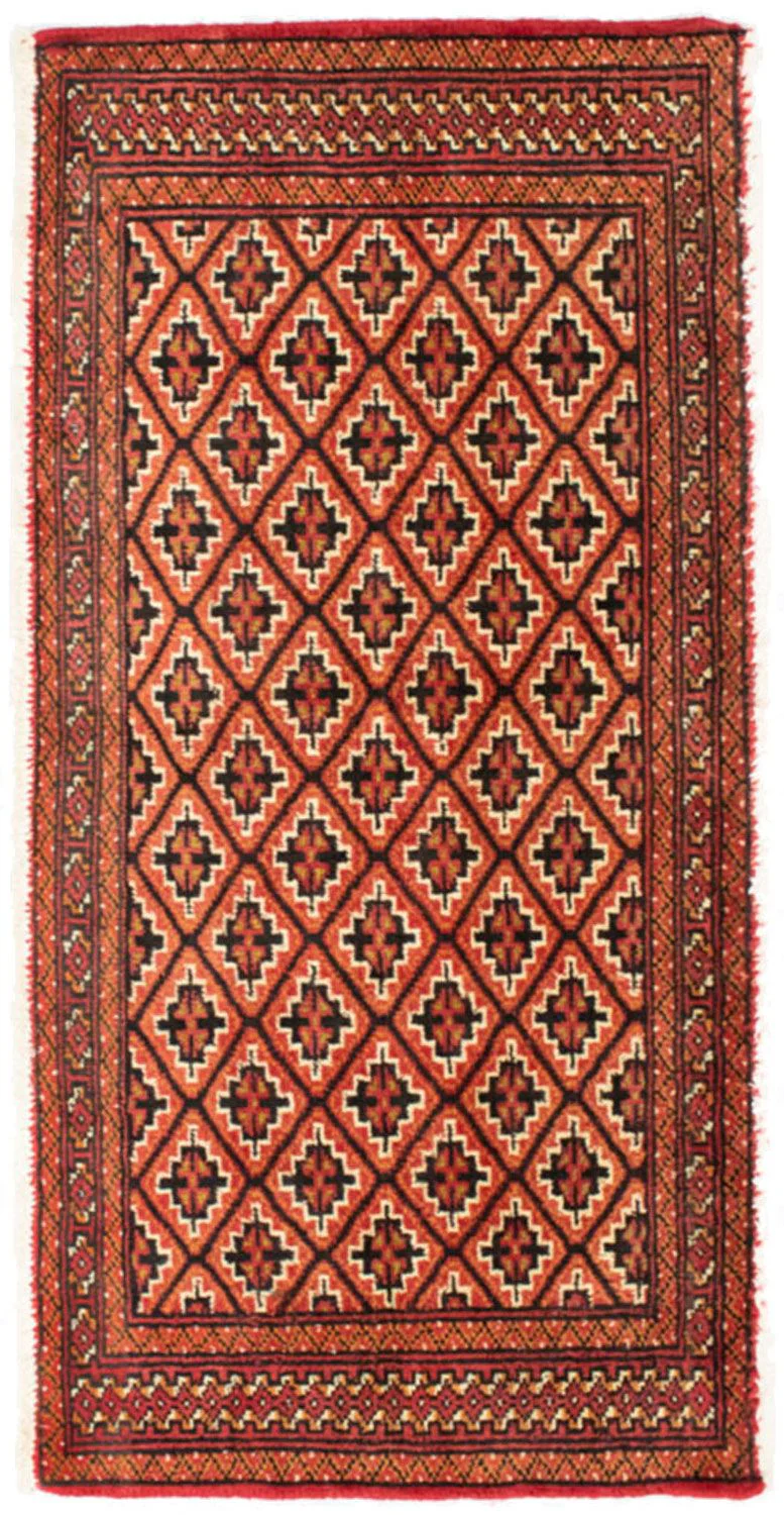 Turkaman Teppich 100x50cm - Orientteppich